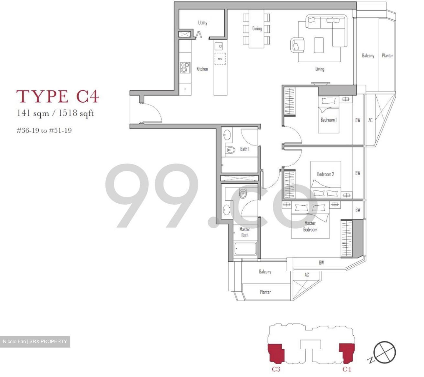 V On Shenton (D1), Apartment #399123491